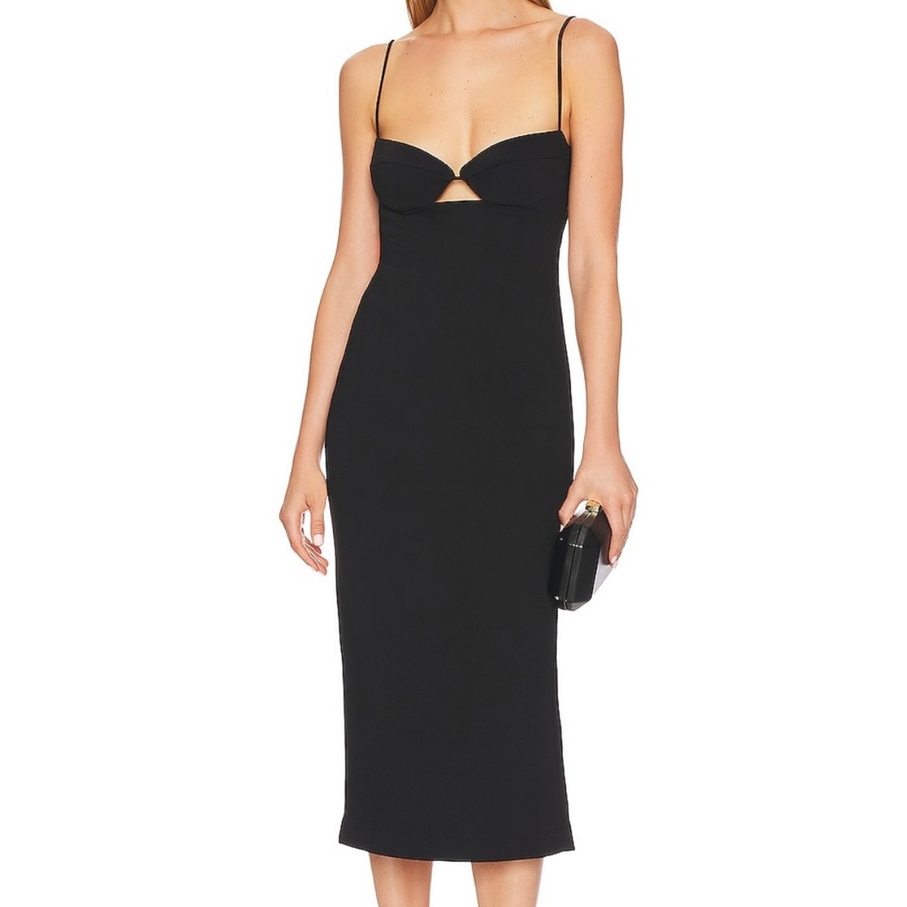 BARDOT Vienna Bustier Midi Dress